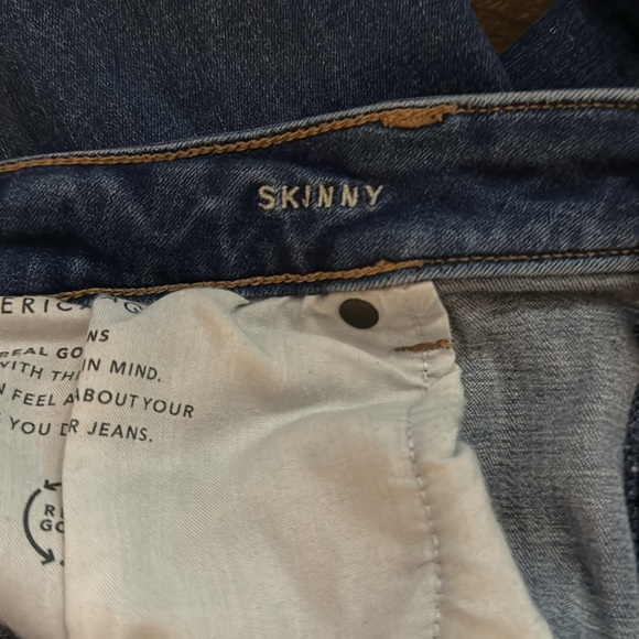 American Eagle Skinny/cropped jeans - size 14 short - Picture 6 of 6